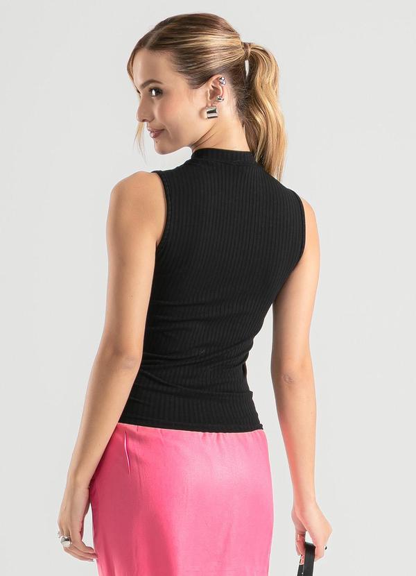 Cativa - Regata em Canelado Preto 2