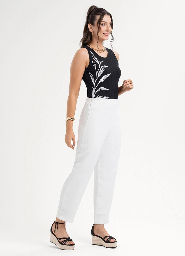 Habana - Regata em Canelado Preto 3