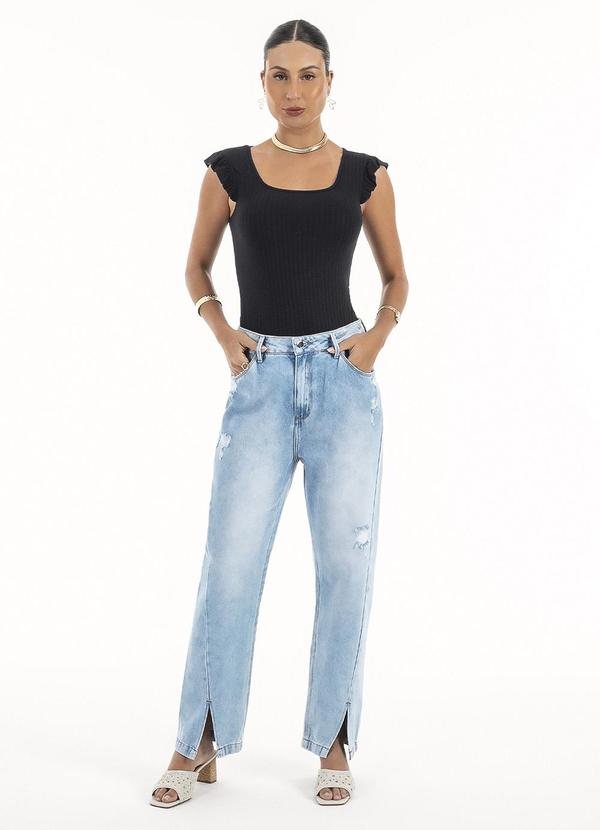 Habana - Regata em Canelado Preto 3