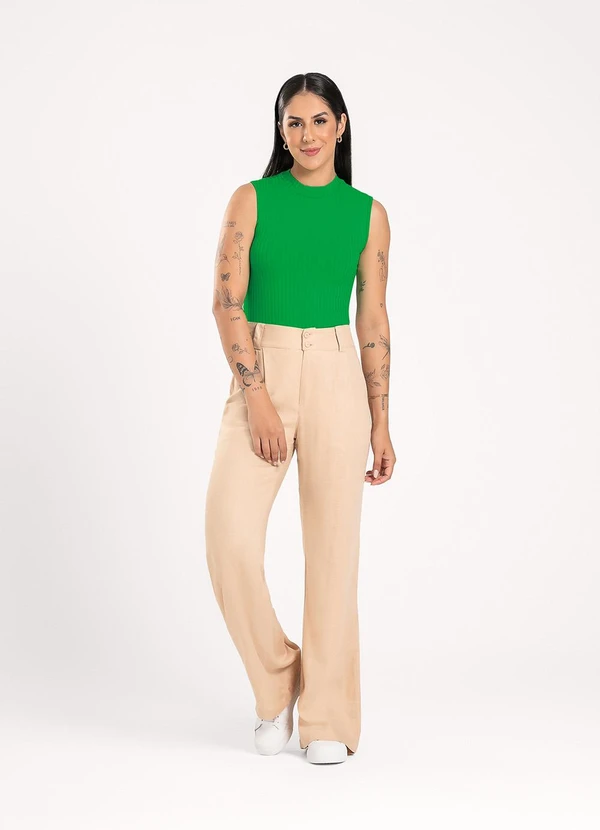 Cativa - Regata em Canelado Verde 3