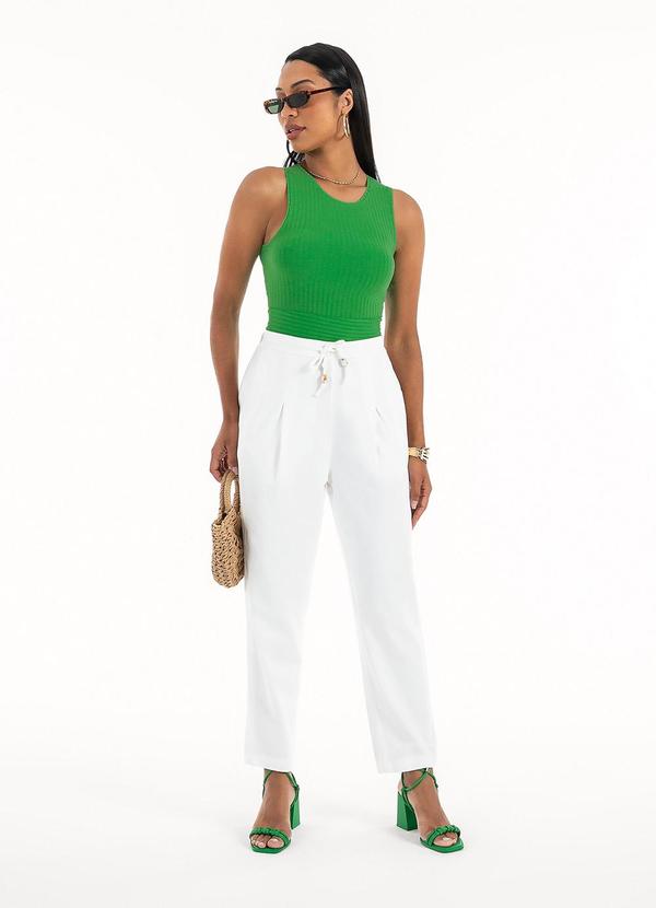 Habana - Regata em Canelado Verde 3