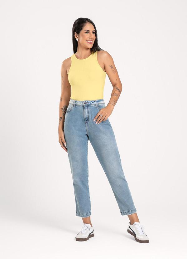 Cativa - Regata em Cotton Amarelo Claro