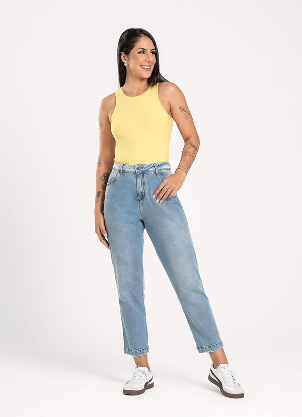 Cativa - Regata em Cotton Amarelo Claro 4