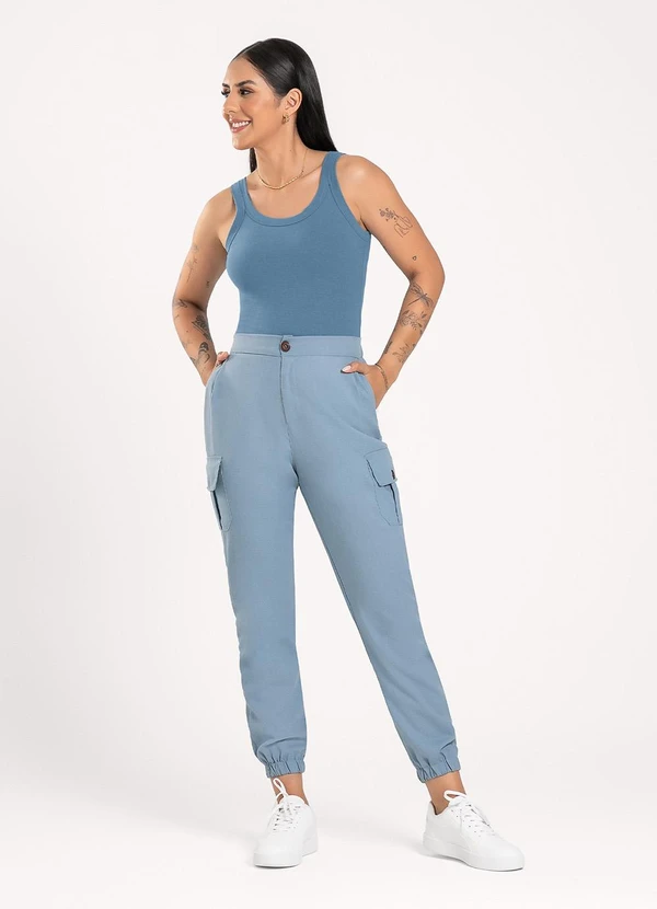 Cativa - Regata em Cotton Azul 3