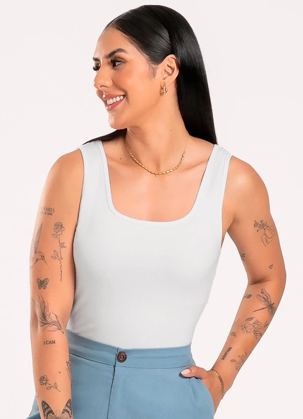 Cativa - Regata em Cotton Branco 1