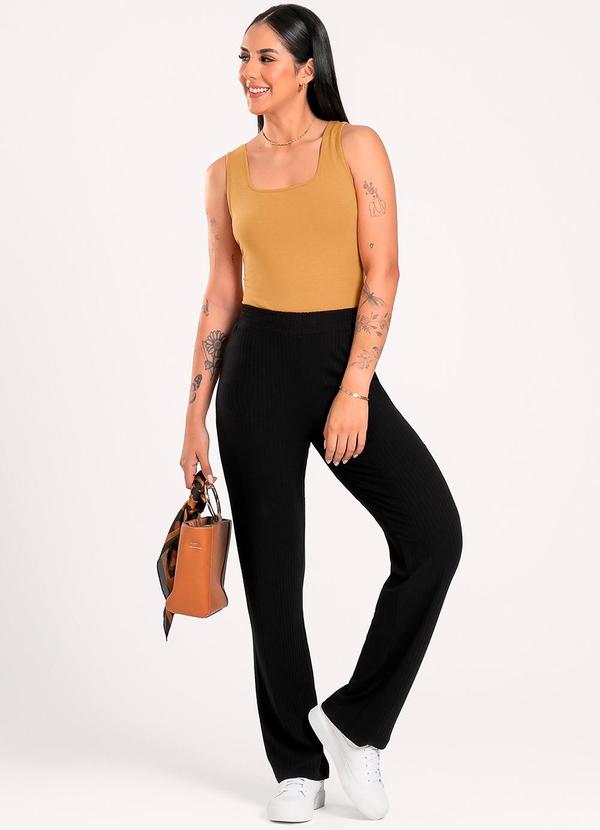 Cativa - Regata em Cotton Caramelo 3