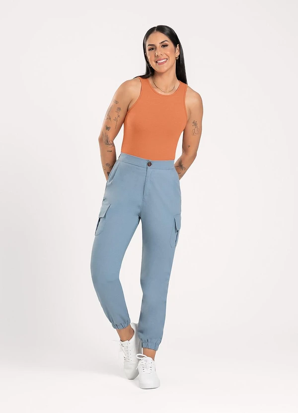 Cativa - Regata em Cotton Laranja 3