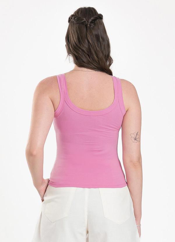 Cativa - Regata em Cotton Rosa 2