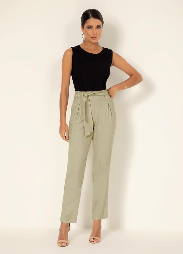 Gris - Regata em Linho Preto 3