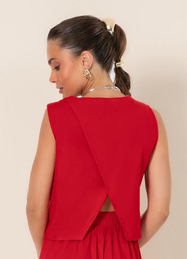 Gris - Regata em Linho Vermelho 2