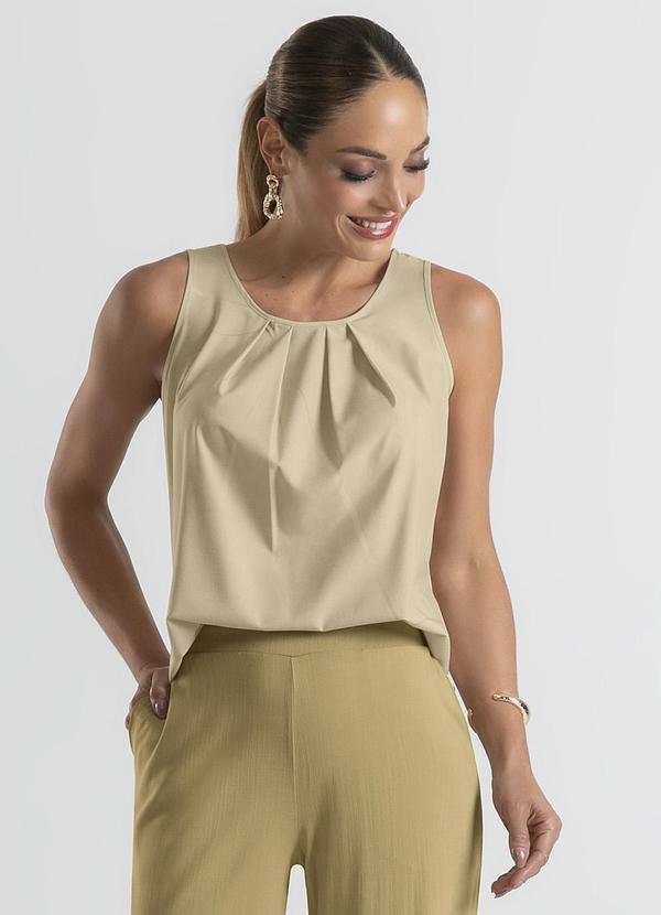 Cativa - Regata em Misturinha Bege 1