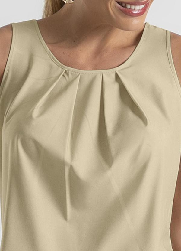 Cativa - Regata em Misturinha Bege 3