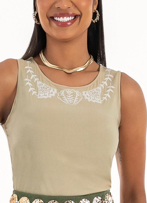 Habana - Regata em Misturinha Bege 3