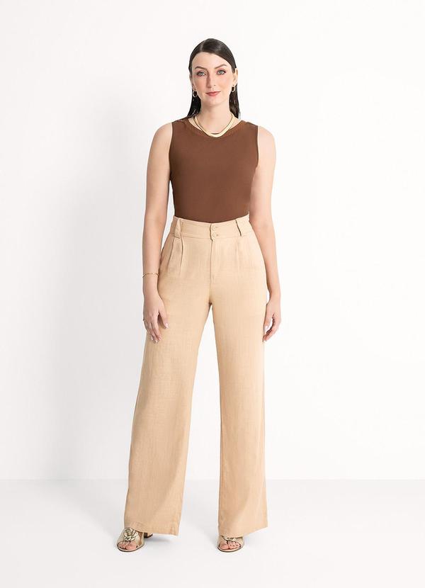 Habana - Regata em Misturinha Marrom Escuro 3