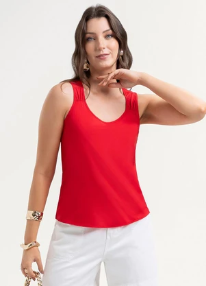 Habana - Regata em Misturinha Vermelho - HABANA