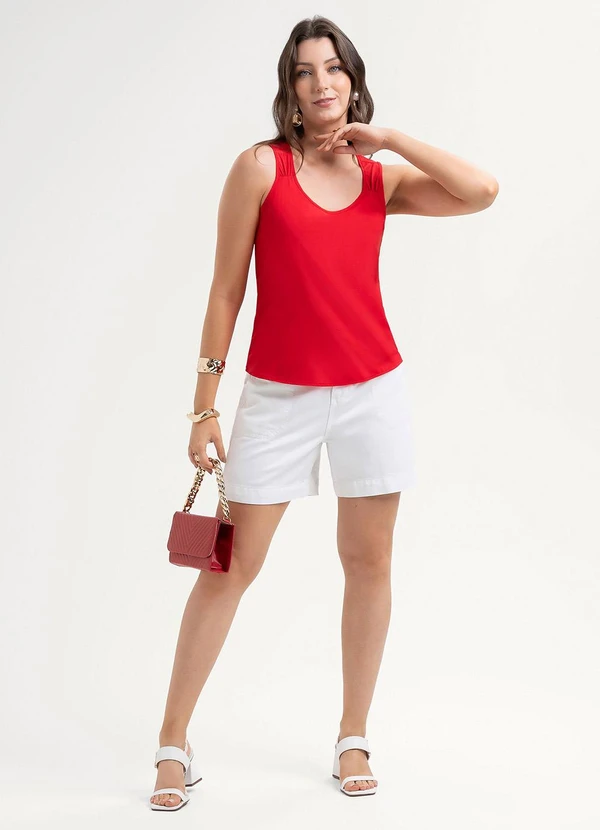 Habana - Regata em Misturinha Vermelho 3