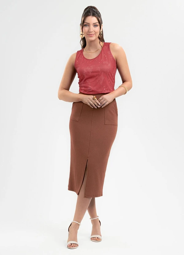 Habana - Regata em Misturinha Vermelho 3