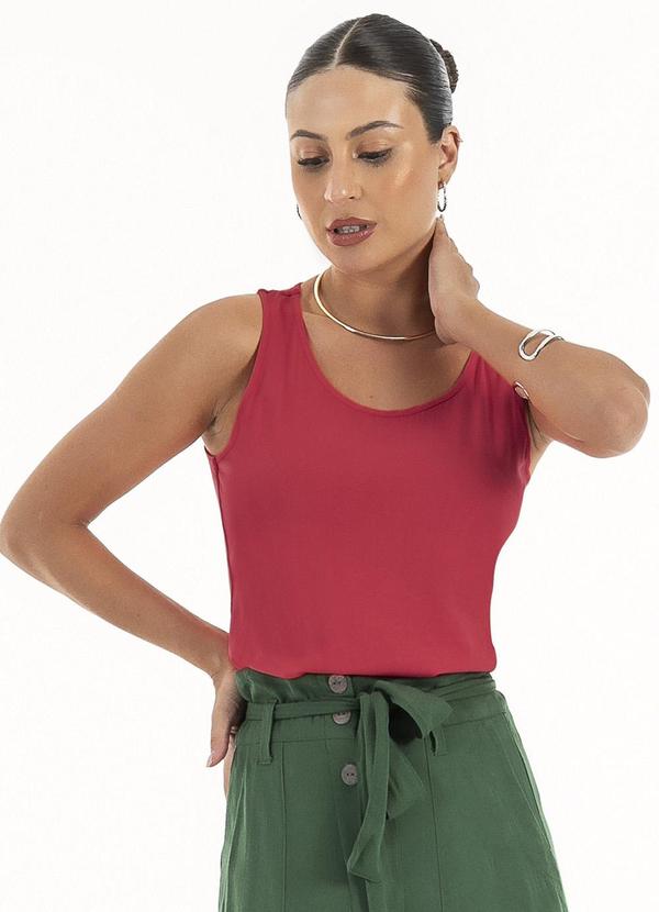 Habana - Regata em Misturinha Vermelho