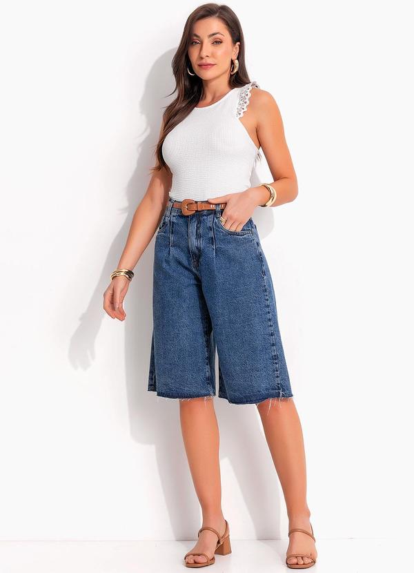 Quintess - Regata em Ribana Canelada Branco 3