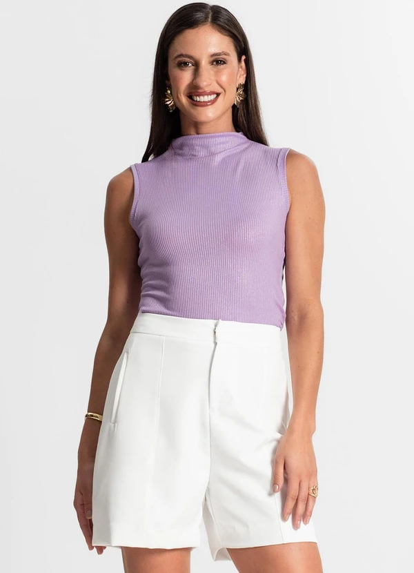 Rovitex - Regata em Ribana Canelada Lurex Roxo 3