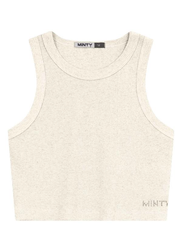 Minty - Regata em Ribana de Melange Bege 1