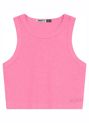 Minty - Regata em Ribana de Melange Rosa - MINTY