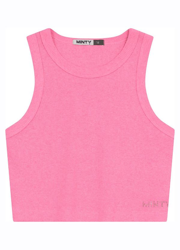 Minty - Regata em Ribana de Melange Rosa 1