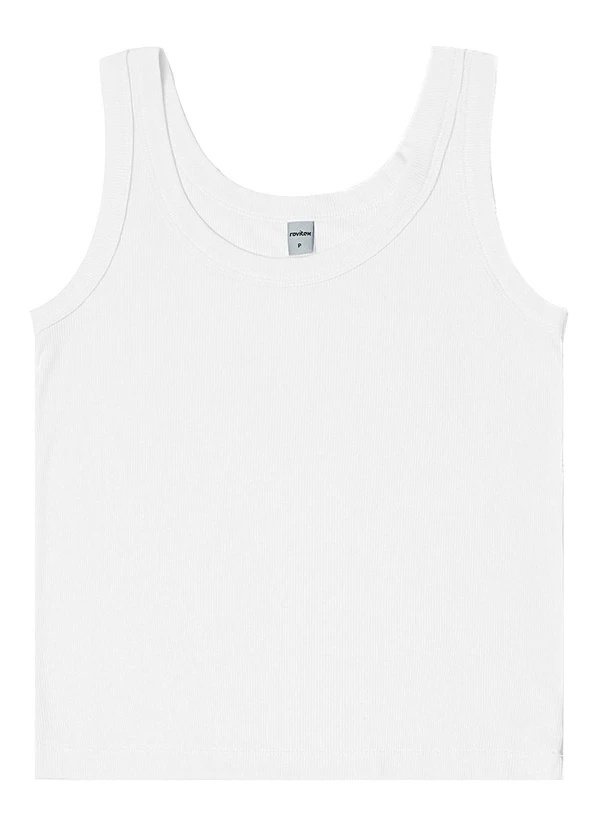 Rovitex - Regata em Ribana de Viscose Branco 2