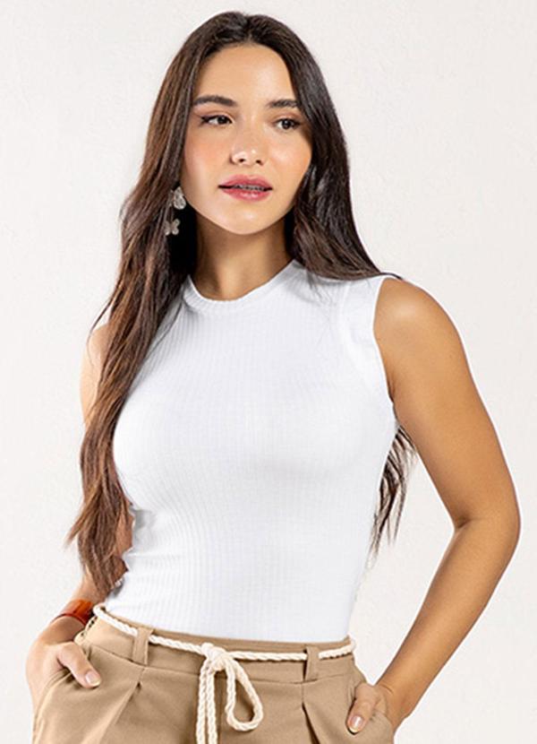 Rezzato - Regata em Ribana Summer Vibe Adulto Branco