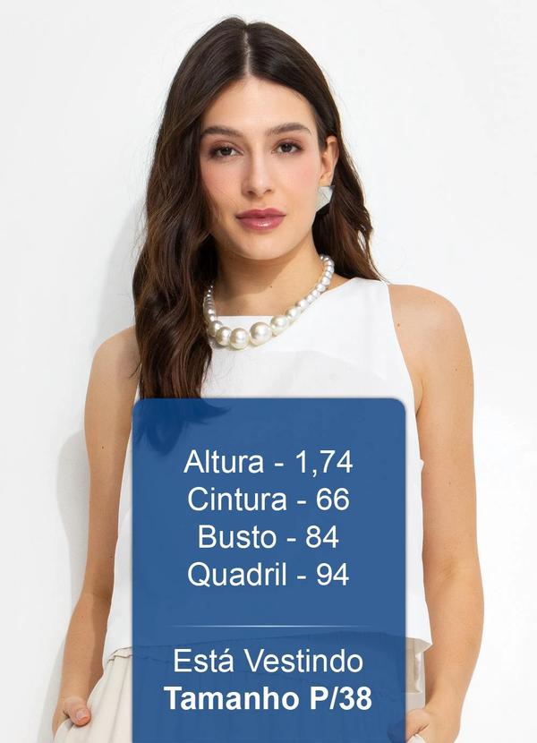 You Premium - Regata em Viscolinho Bege 5