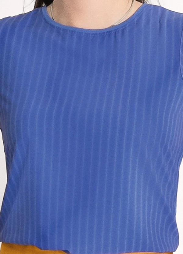 Habana - Regata em Viscose Azul 3