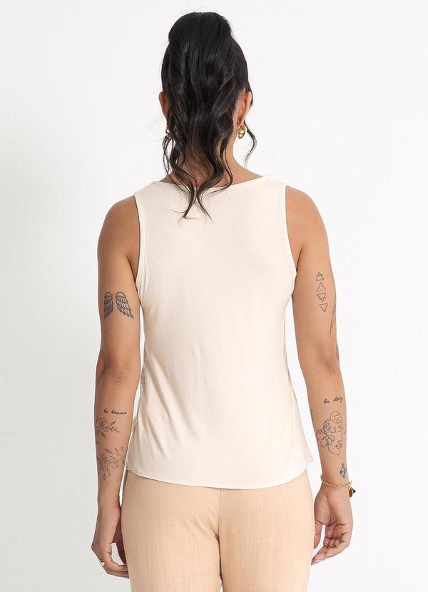 Habana - Regata em Viscose Bege 2