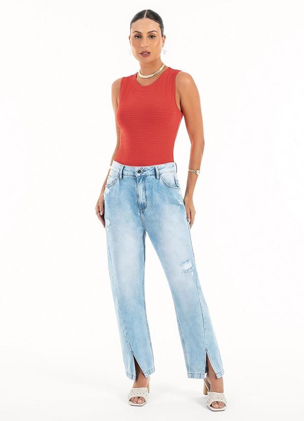 Habana - Regata em Viscose Laranja Escuro 4