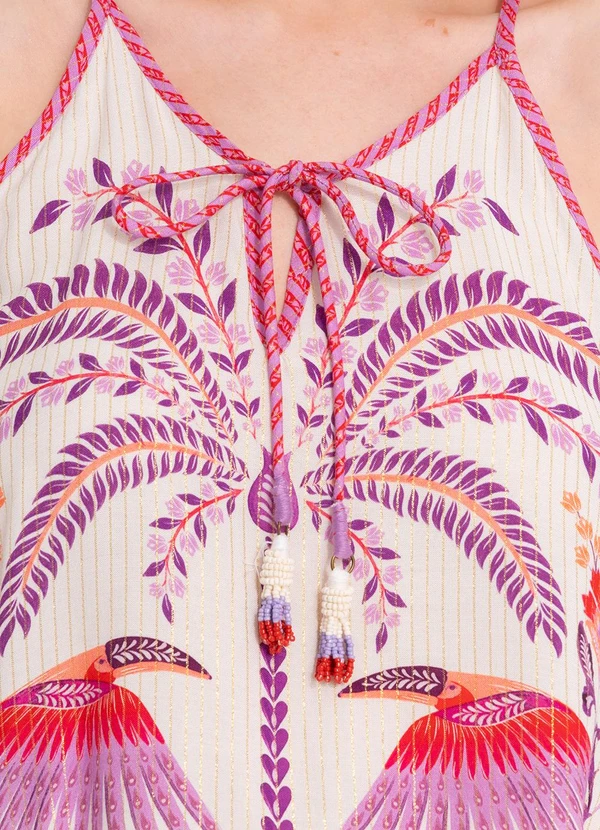 Farm - Regata em Viscose Off White 4