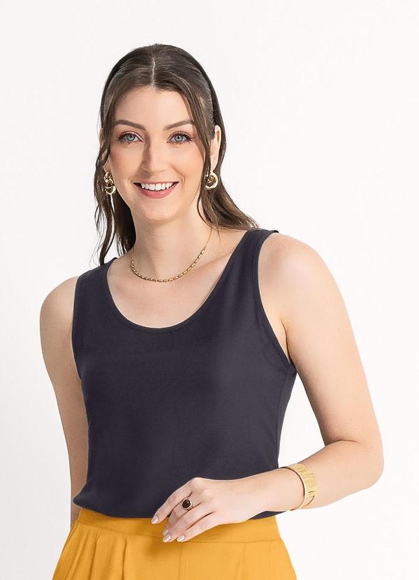 Habana - Regata em Viscose Preto