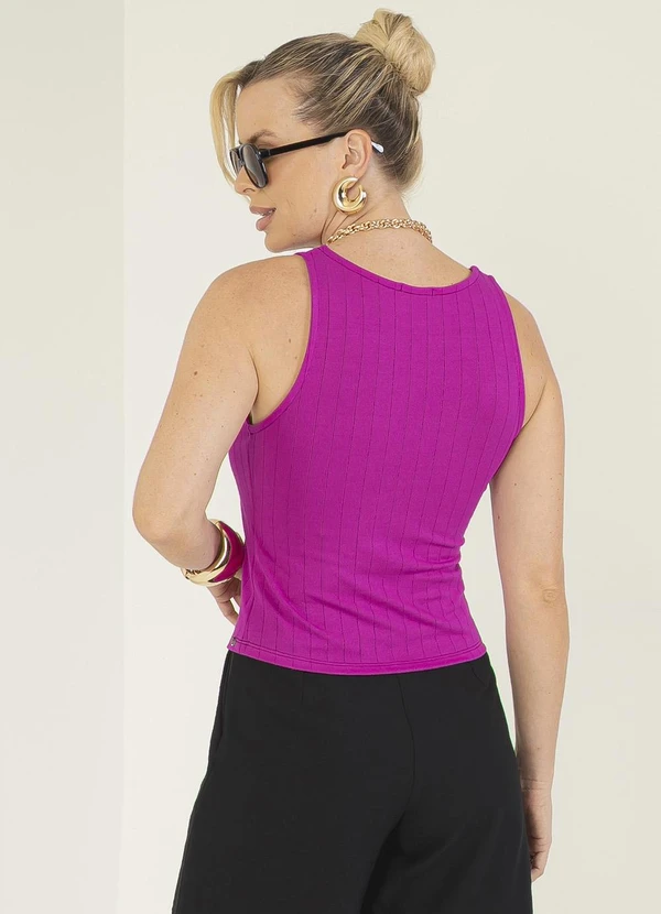 Gris - Regata em Viscose Roxo 2