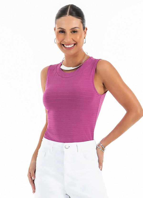 Habana - Regata em Viscose Roxo 1