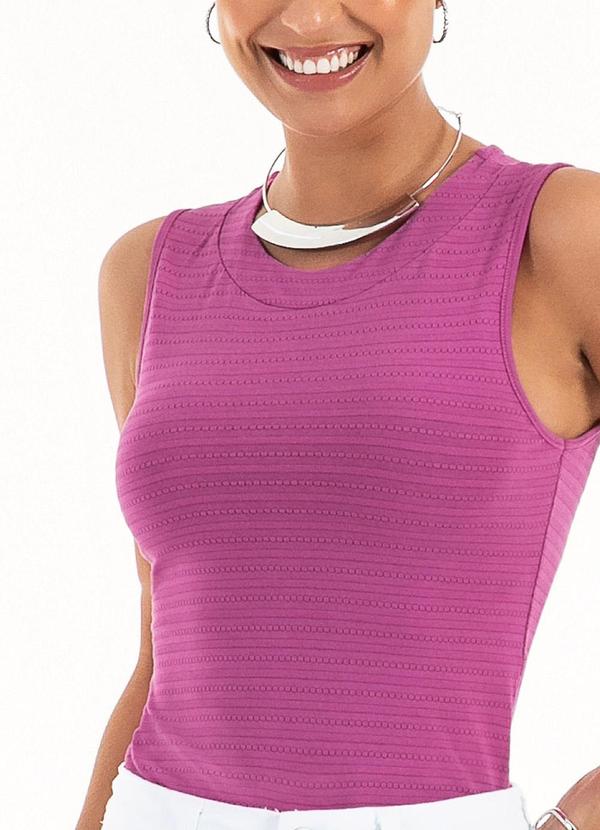 Habana - Regata em Viscose Roxo 3