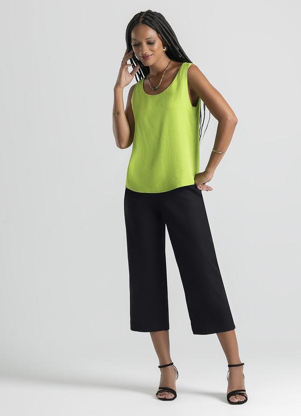 Cativa - Regata em Viscose Verde Claro 3