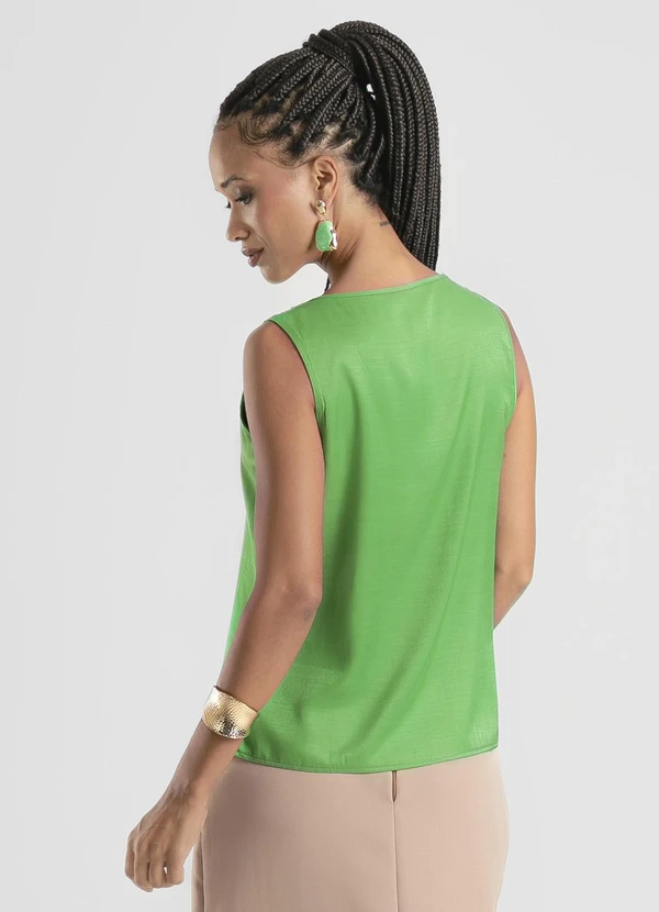 Cativa - Regata em Viscose Verde 2