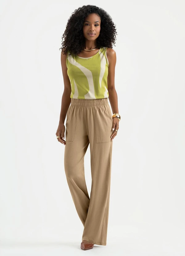 Cativa - Regata em Viscose Verde 3