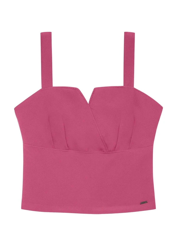 Marialícia - Regata Feminina Alfaiataria Rosa 5