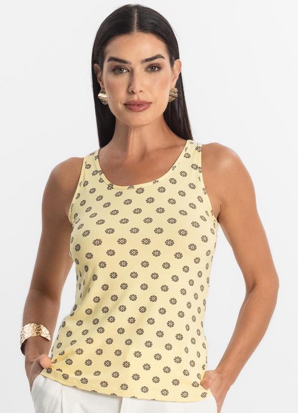 Select - Regata Feminina Amarelo