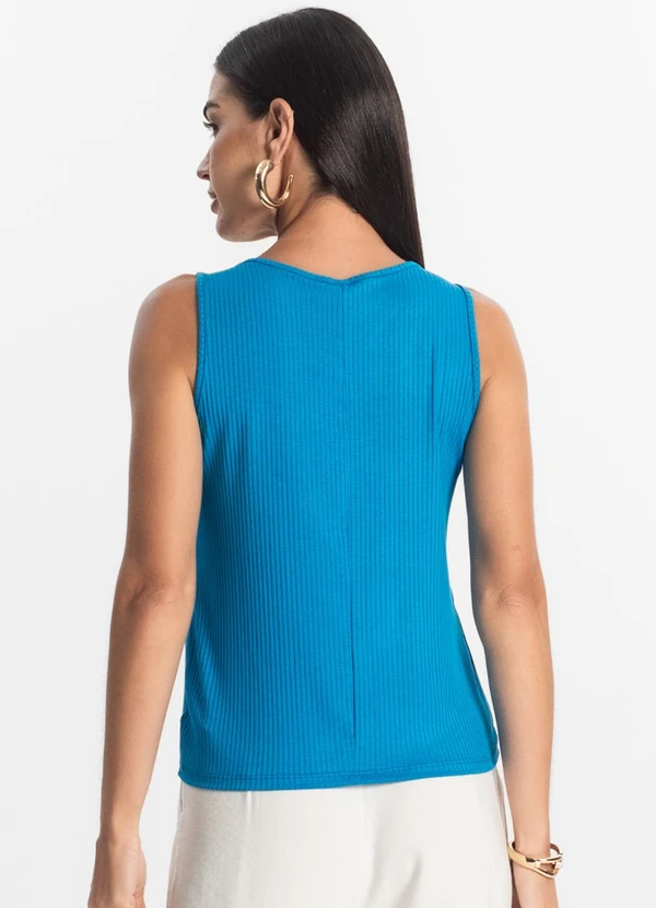 Select - Regata Feminina Azul 2