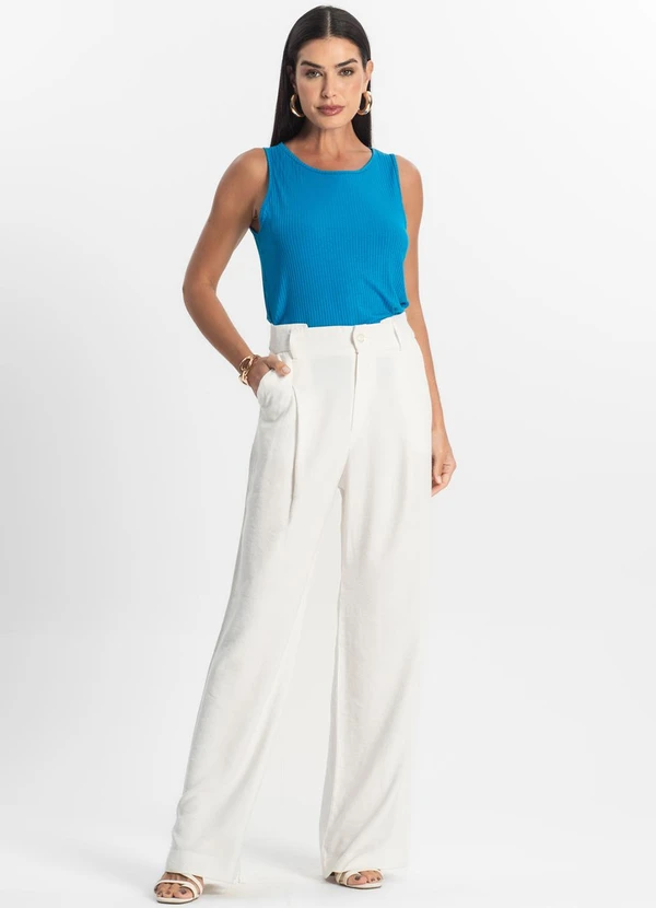 Select - Regata Feminina Azul 3