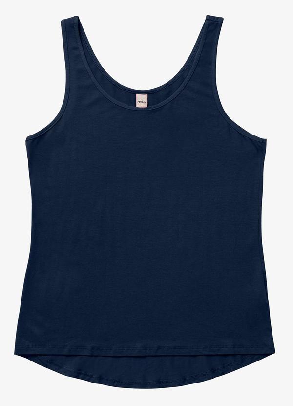 Rovitex - Regata Feminina Básica Azul