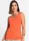 Rovitex - Regata Feminina Básica Laranja - variação: Laranja