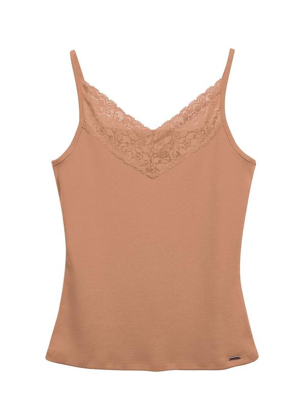 Marialícia - Regata Feminina Básica Laranja