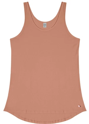 Rovitex - Regata Feminina Básica Marrom - ROVITEX