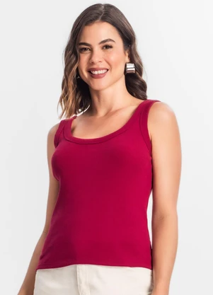 Rovitex - Regata Feminina Básica Vermelho - ROVITEX